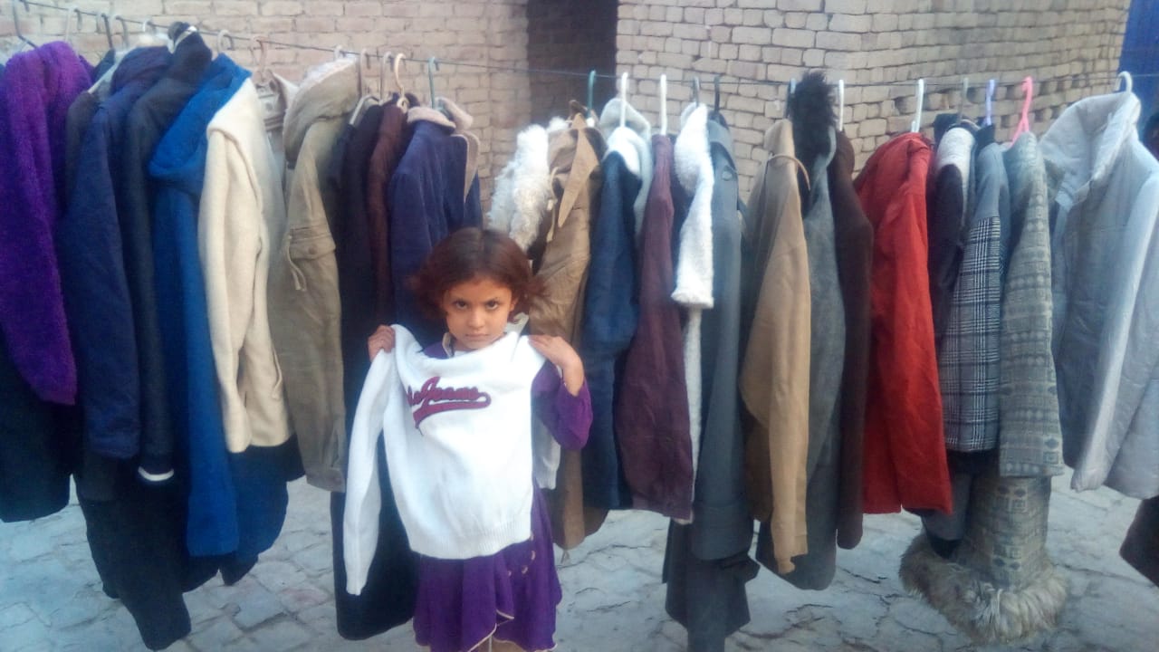 Clothes distribution 1