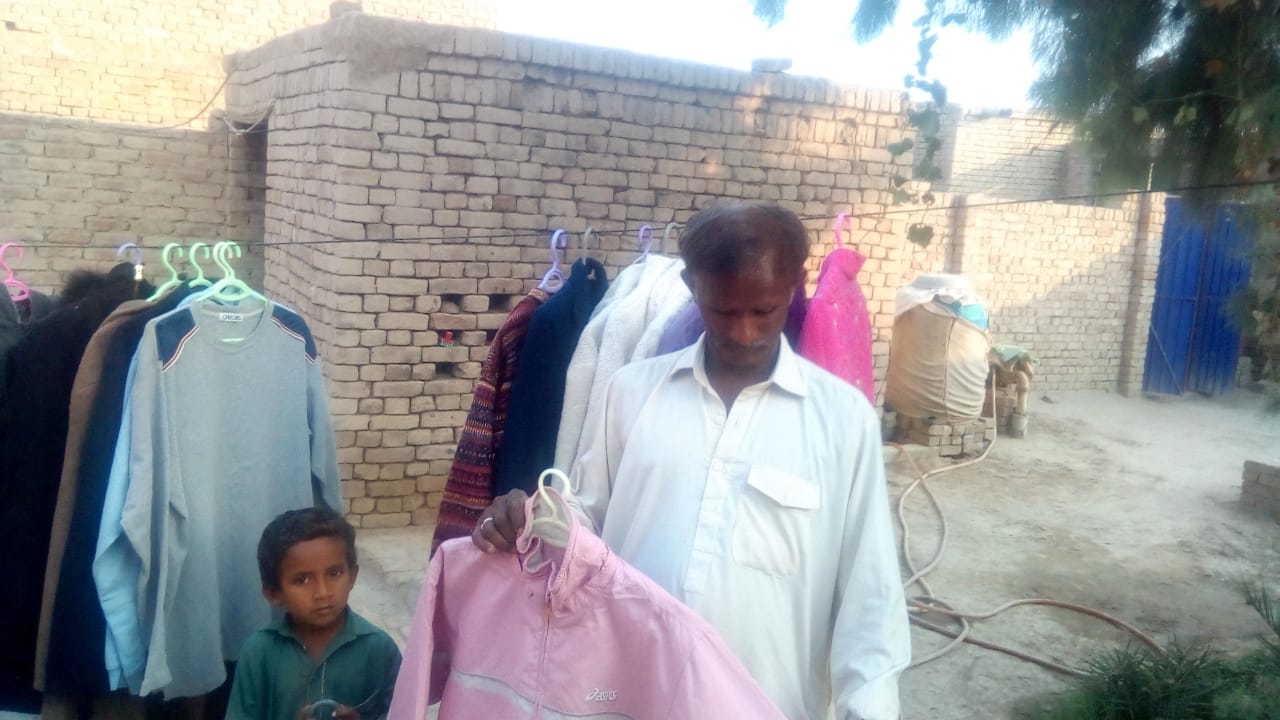 Clothes distribution 6