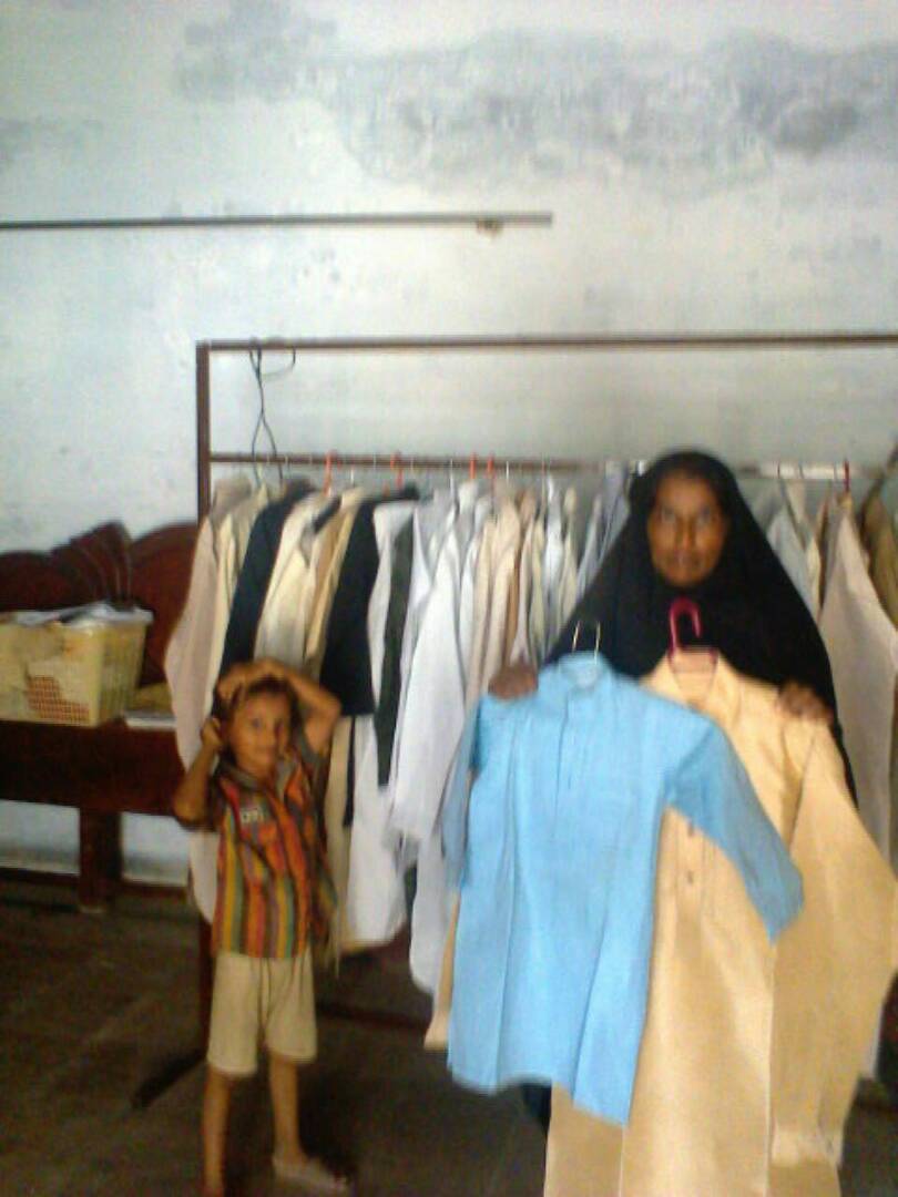 Flood drive clothes distribution 1
