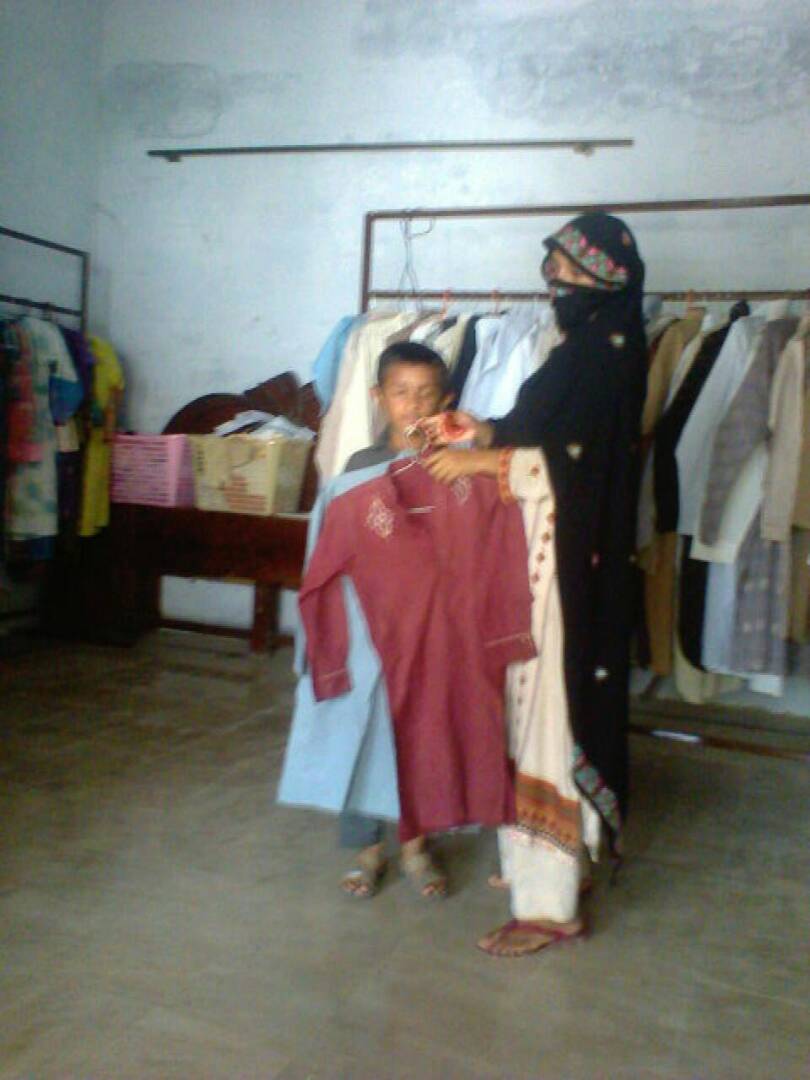 Flood drive clothes distribution 3
