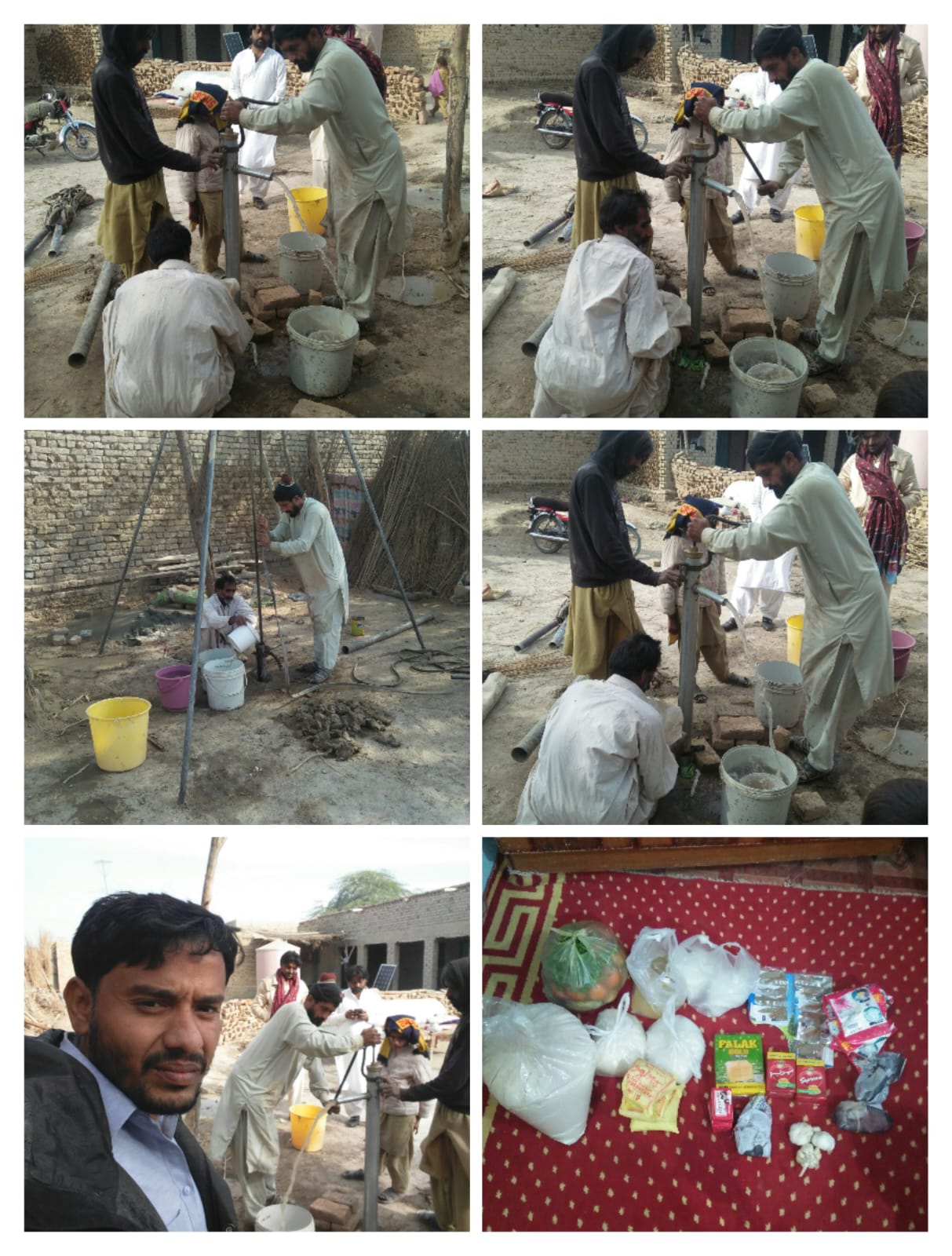 Food and cloth distribution activity 2