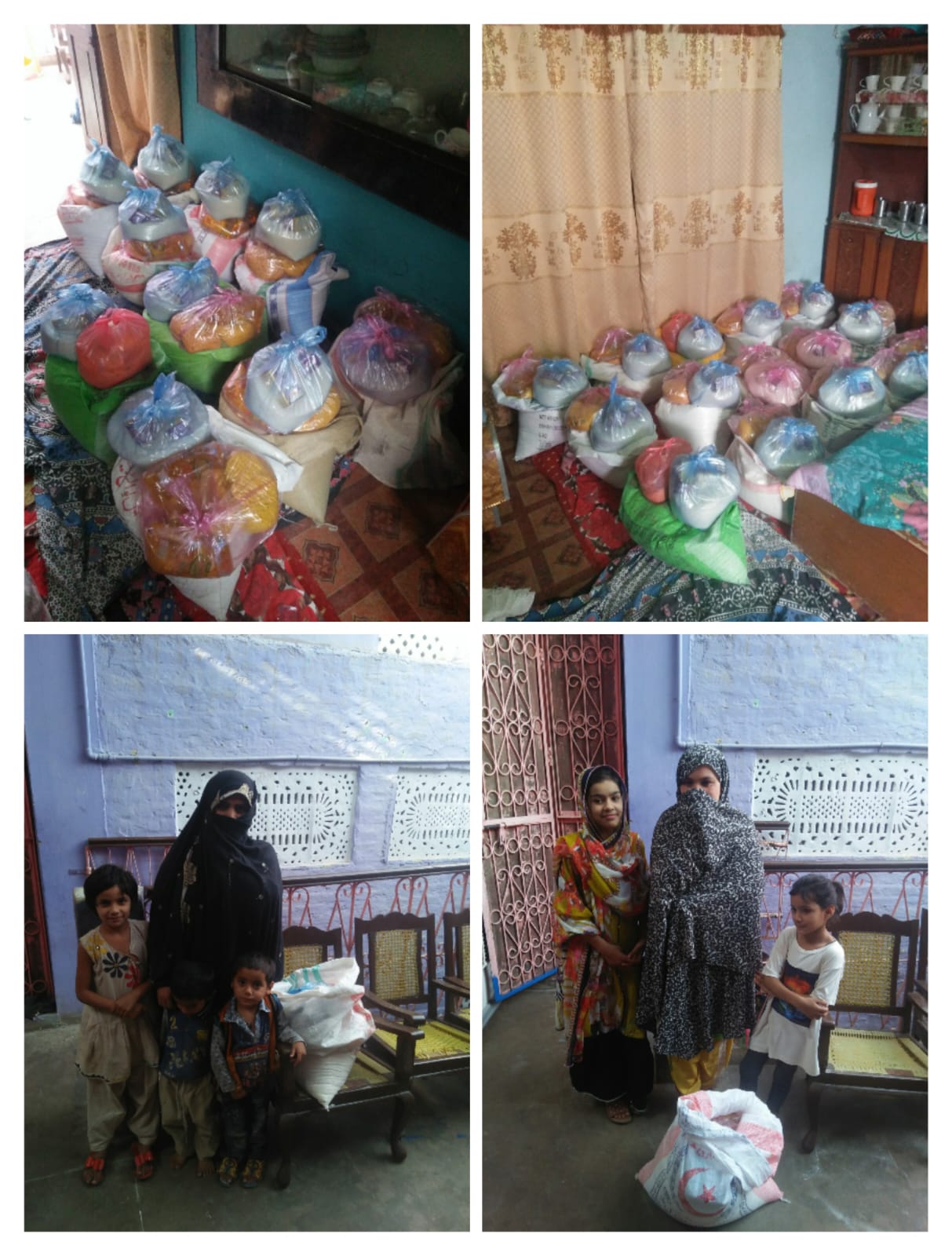 Food and cloth distribution activity 1