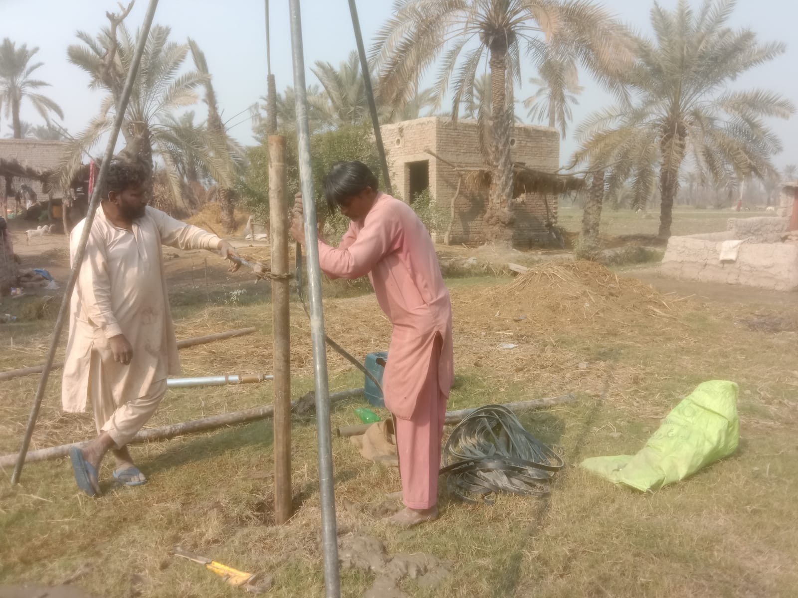 Water pump installation 10