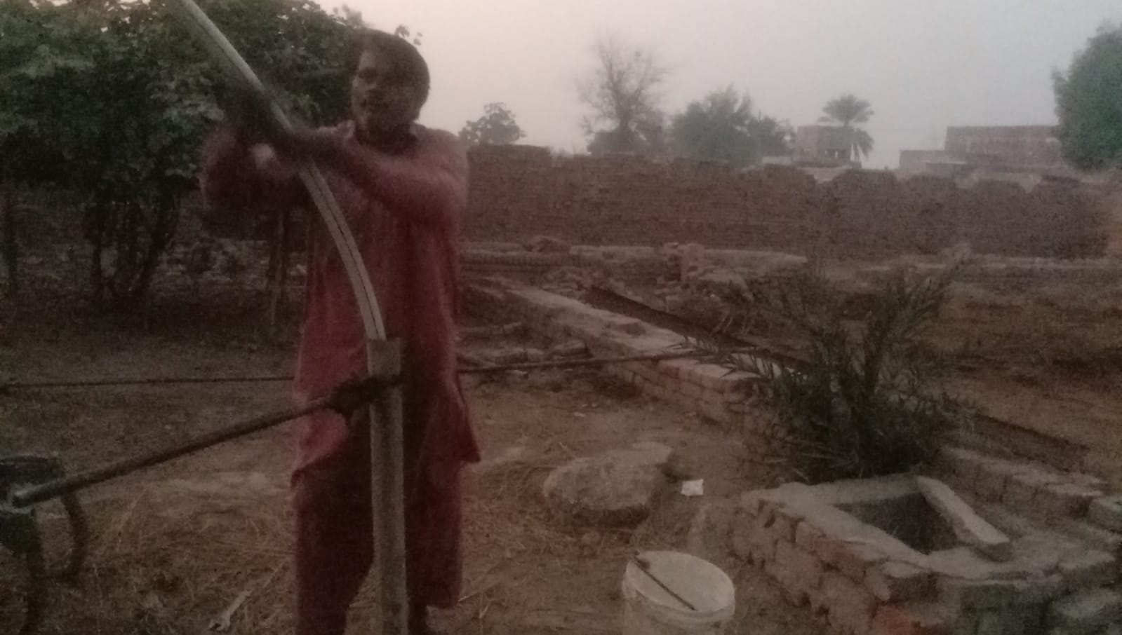 Water pump installation 12