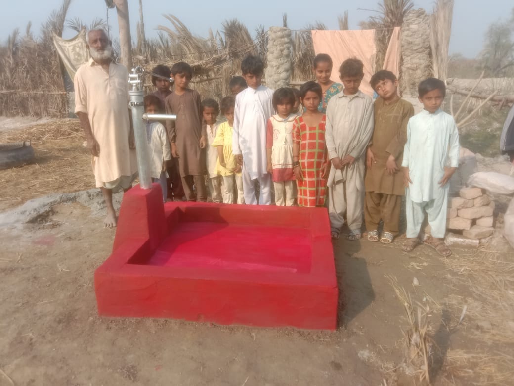 Water pump installation 21