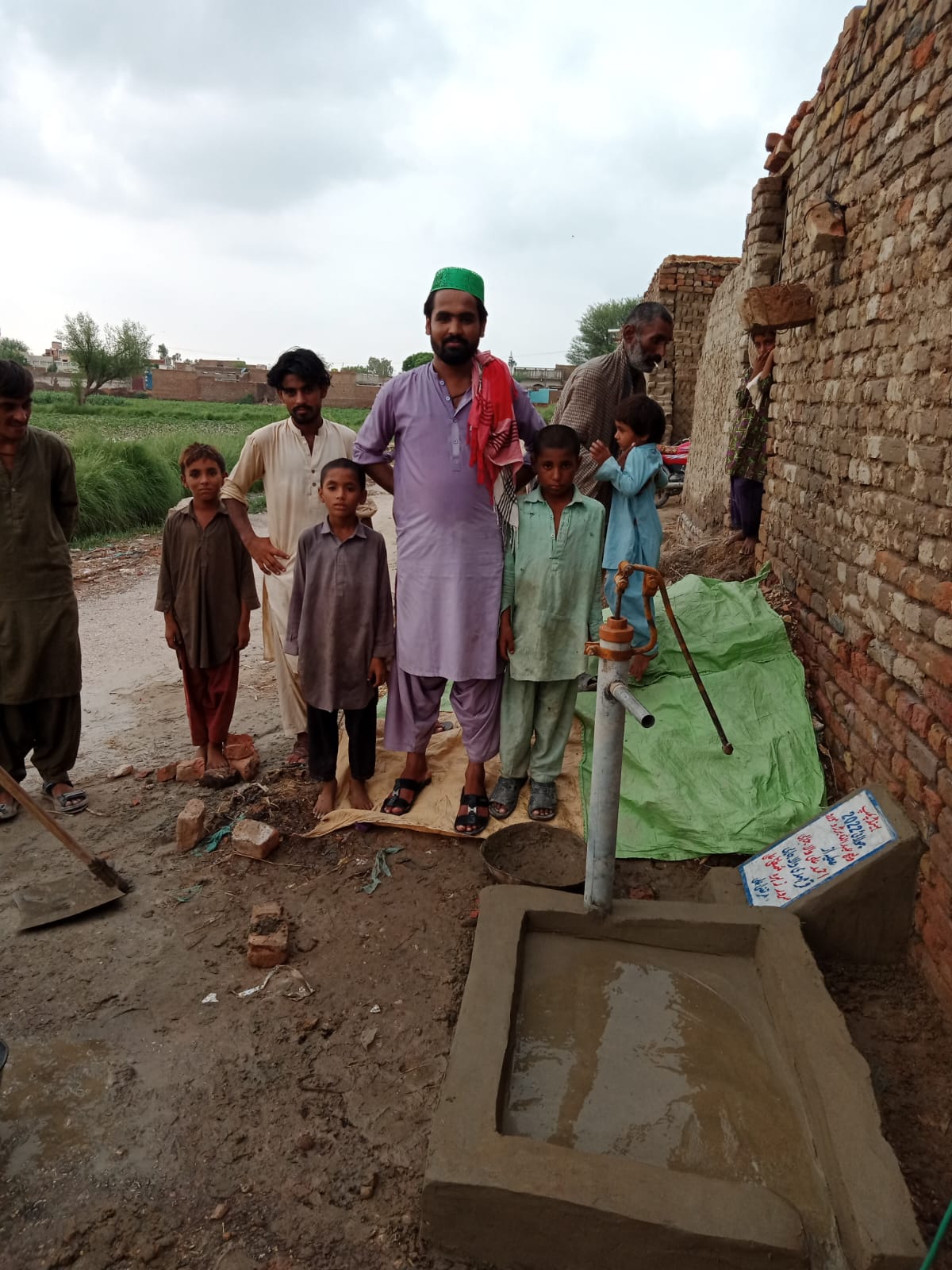 Water pump installation 29