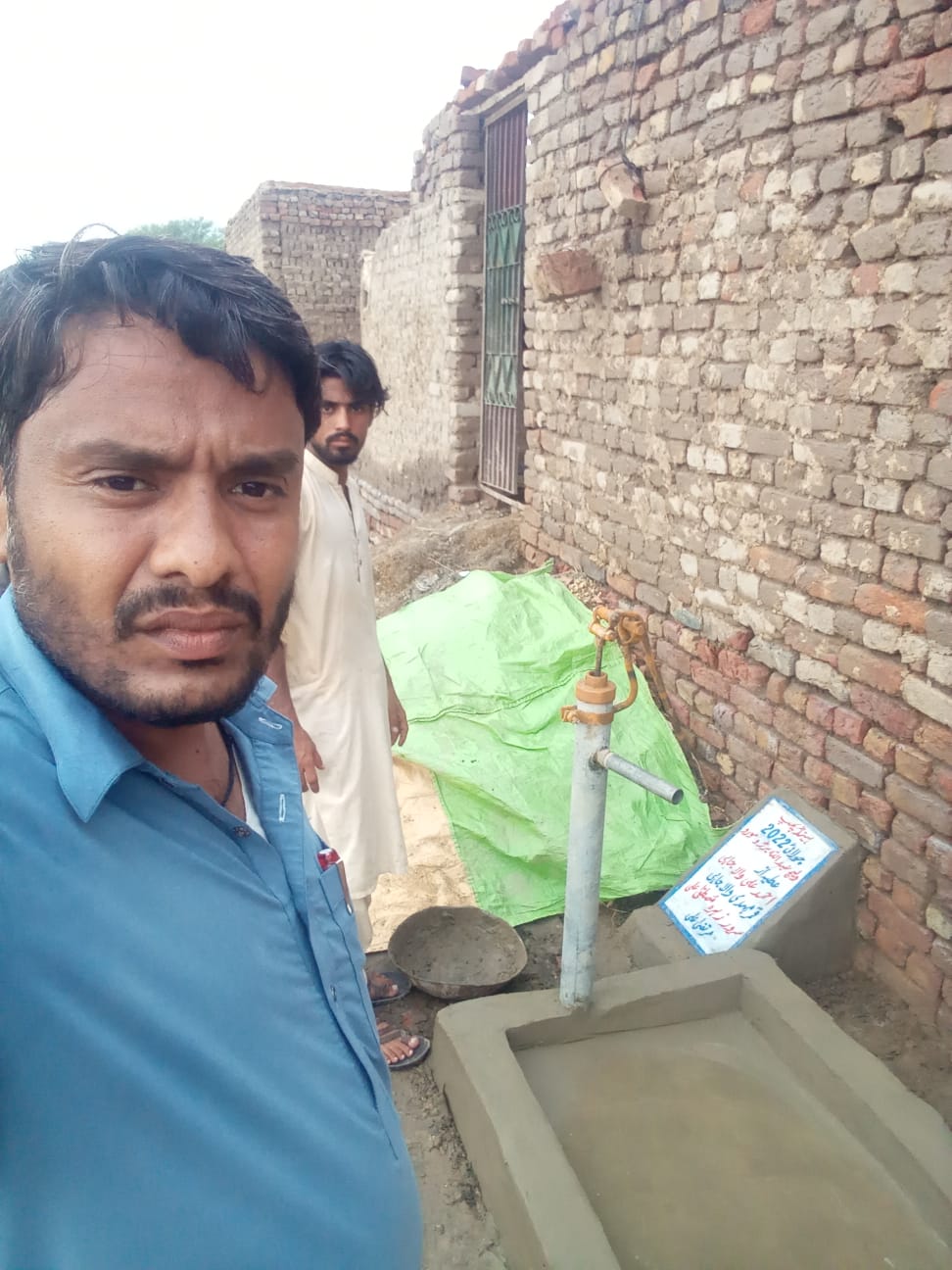 Water pump installation 30