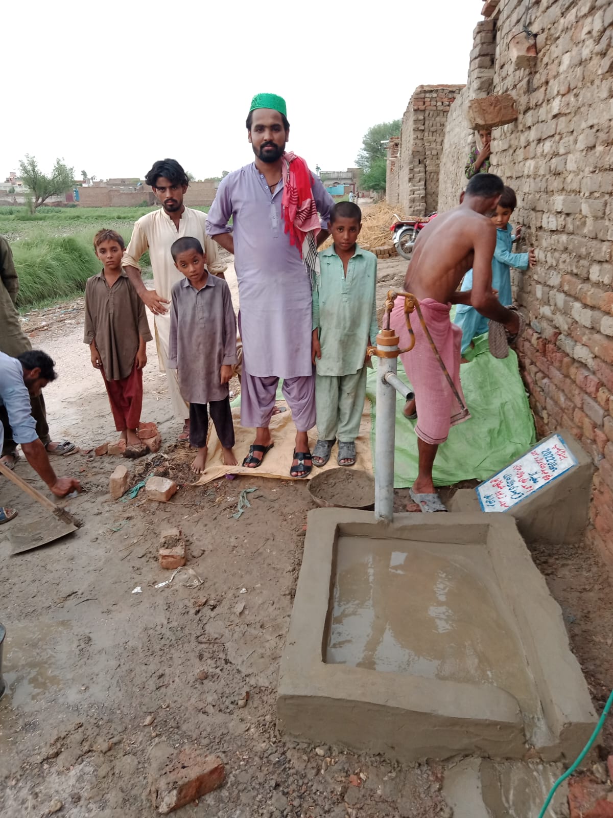 Water pump installation 31