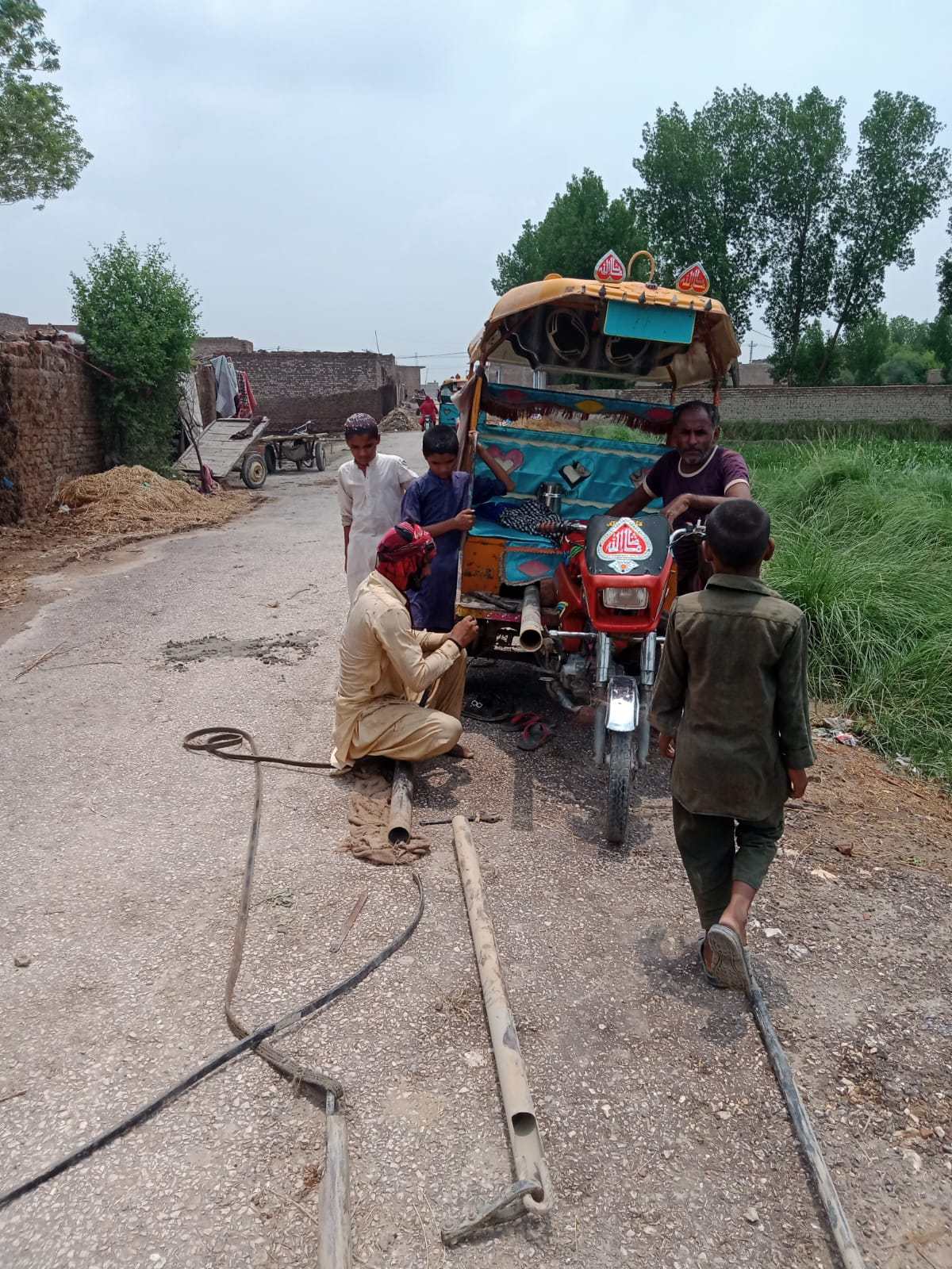 Water pump installation 32
