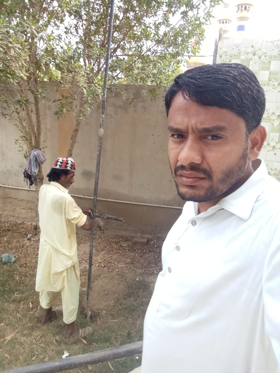 Water pump installation 1