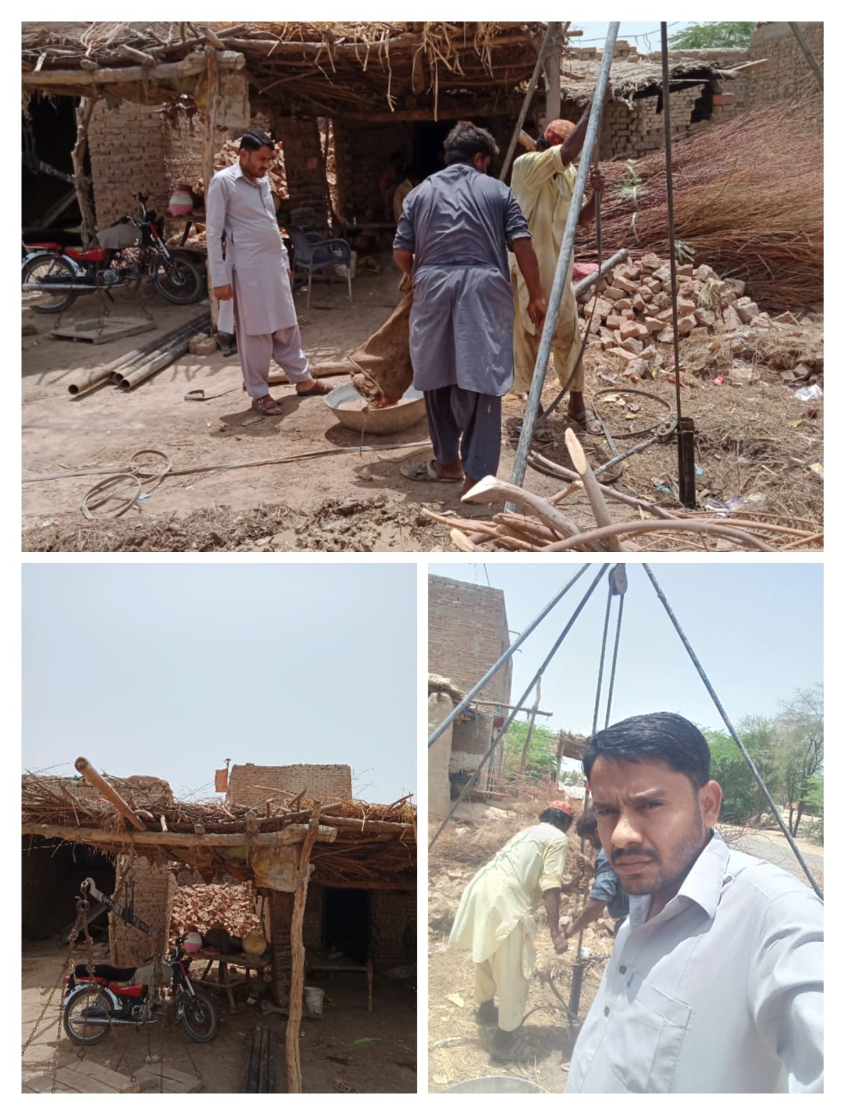 Water pump installation 3